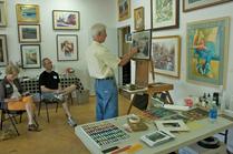 Alan Flattman, pastel workshop, Society of Western Artists